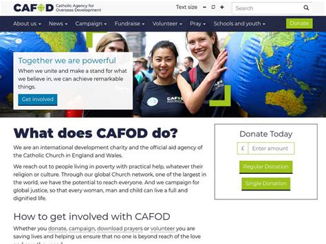 10 facts about cafod|The Catholic Agency for Overseas Development .